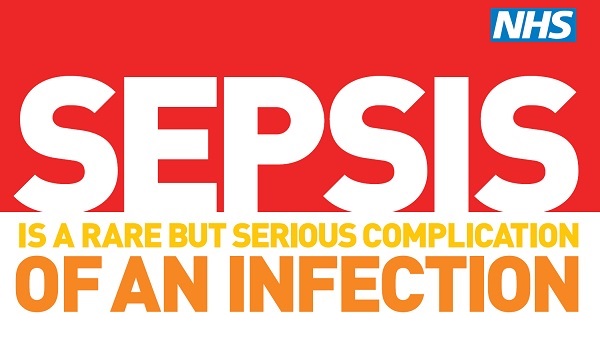sepsis is a rare but serious complication of an infection